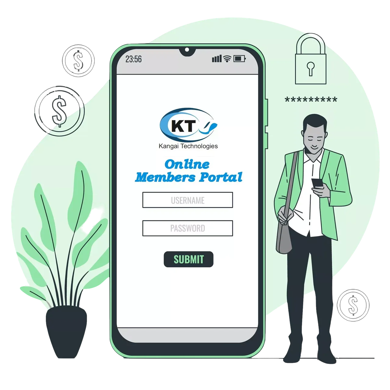 Online Members Portal-Kangai Technologies